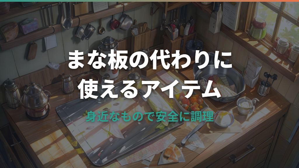 まな板代わりの素材比較と衛生リスク解説