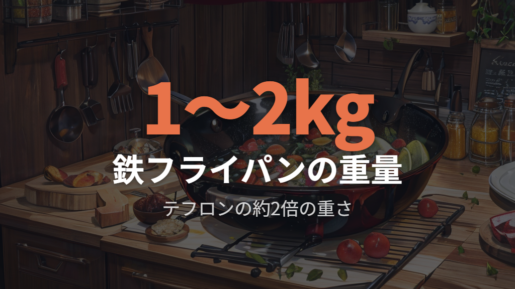 重くて扱いにくく洗い物がつらい