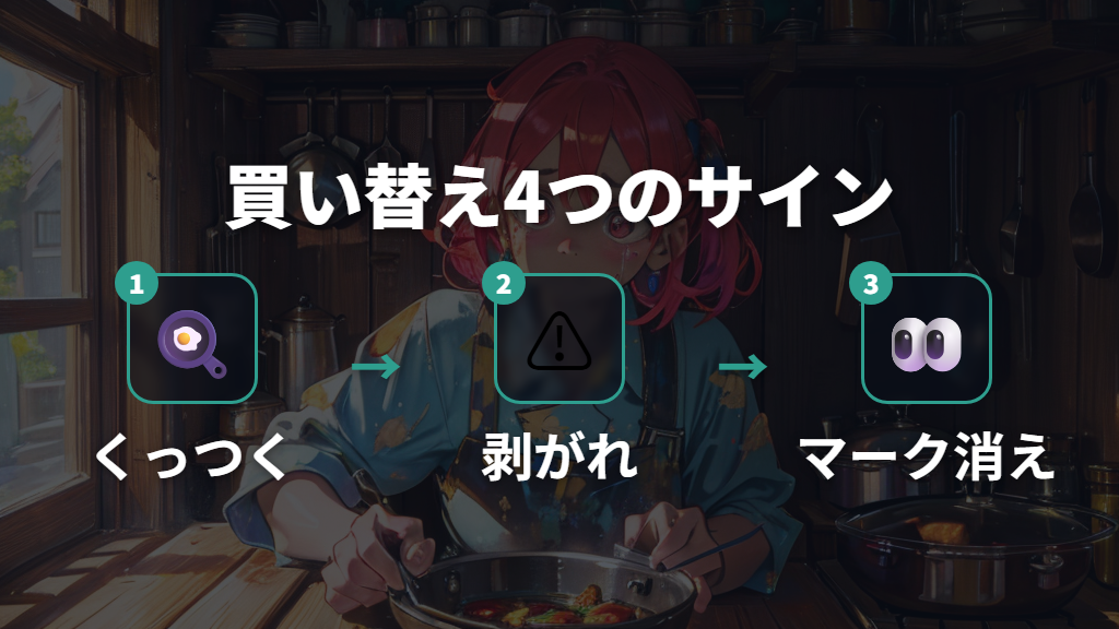 買い替え時期を見極める4つのサイン