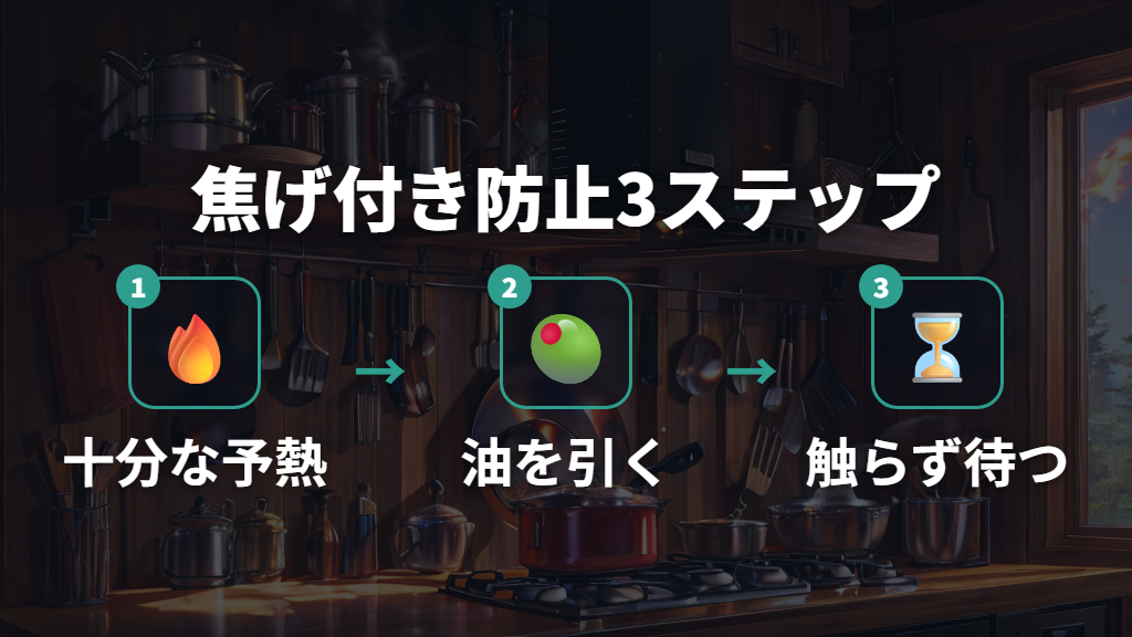 焦げ付きやすく初期のハードルが高い