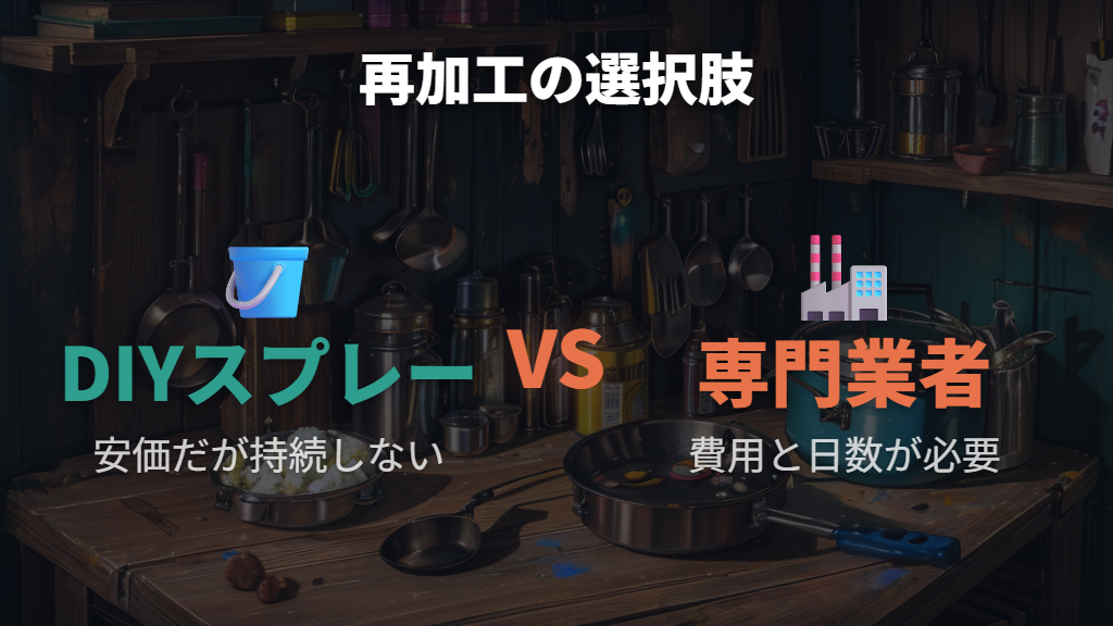 家庭用スプレーによるDIY再加工の実態と限界