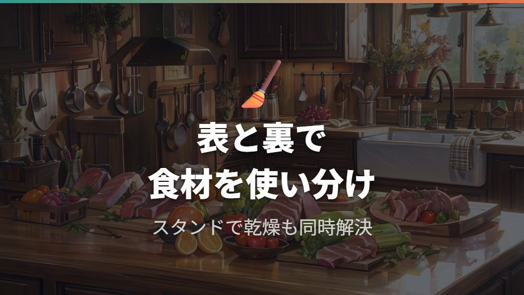 まな板の衛生的な使い分けとスタンド活用術|一枚でも安全なコツ