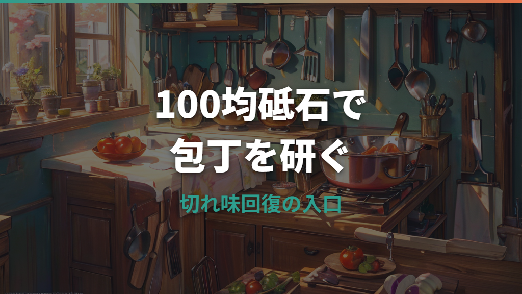 包丁砥石は100均で十分？ダイソー・セリアの違いと失敗しない研ぎ方