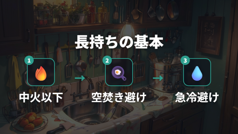 長持ちさせる使い方の注意点を先に押さえる