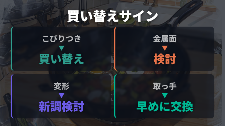 買い替えを考えるサインを状態別に整理する