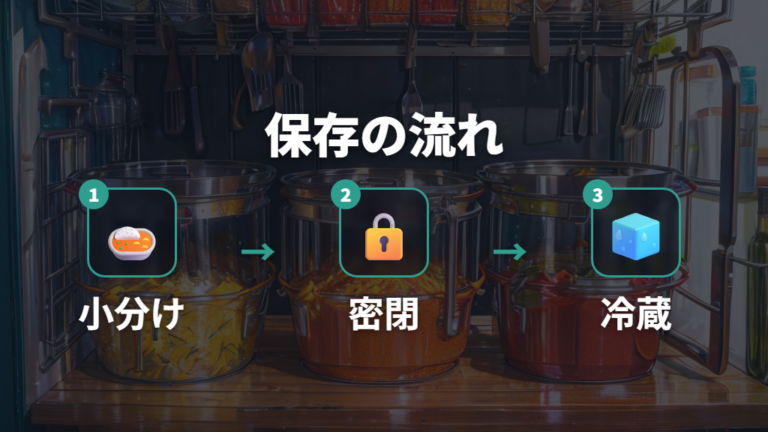 保存時に気をつけたい衛生面と移し替え手順