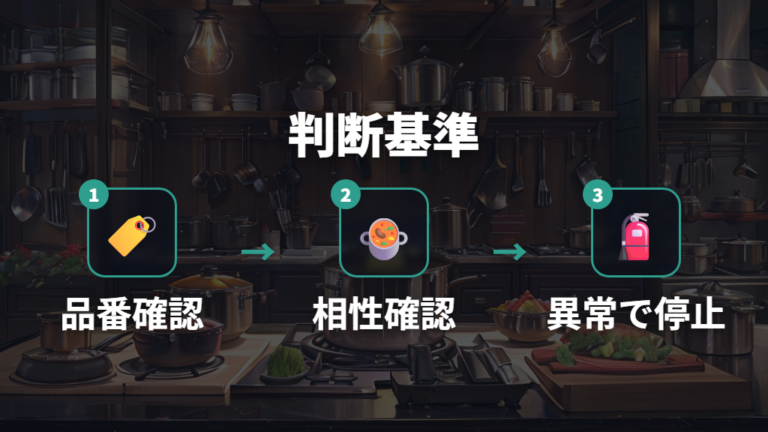 IH発熱プレートの基本的な使い方で失敗しない判断基準