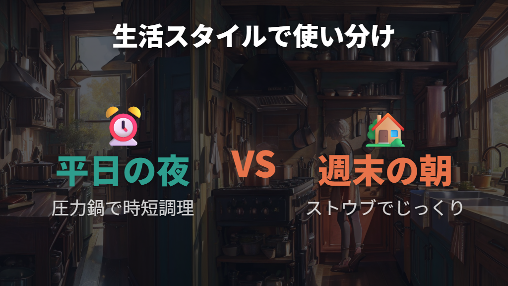 時短調理とじっくり煮込みのライフスタイル最適化