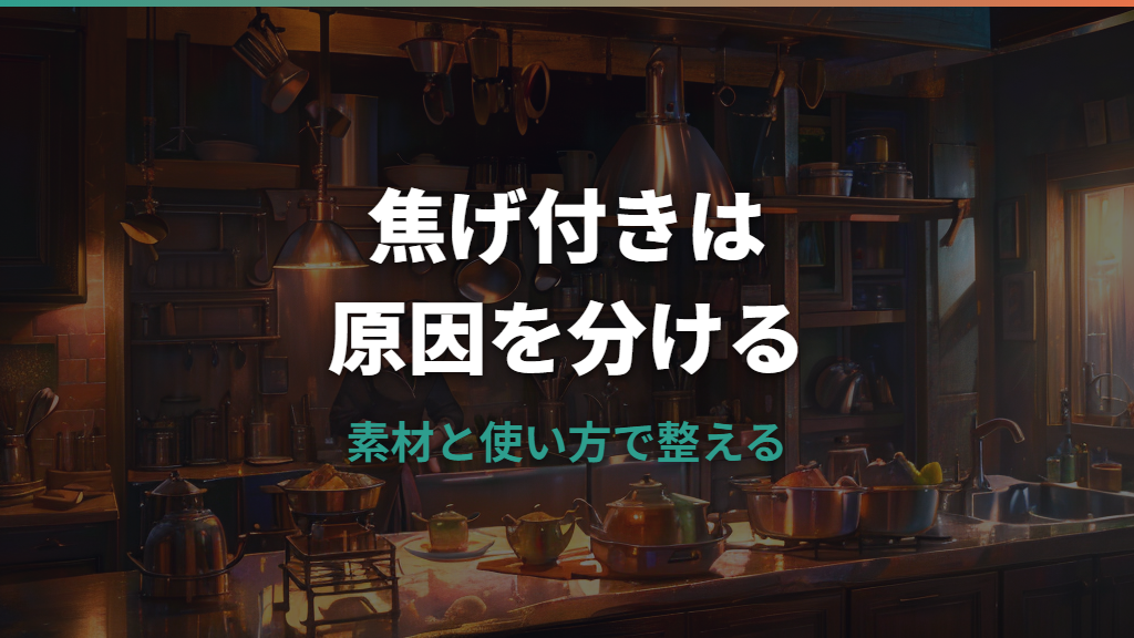 ツヴィリングのフライパンが焦げ付く原因は？素材別の落とし方と寿命サイン