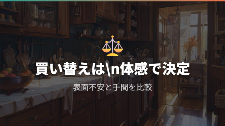 口コミで見る剥がれ症状から買い替えを判断する
