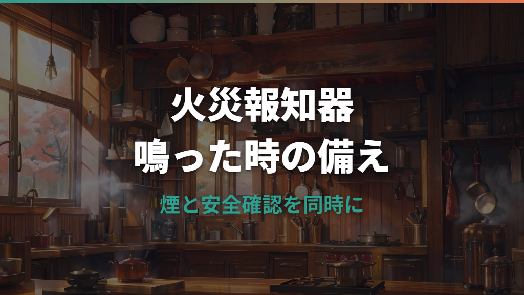ホットプレートで火災報知器は鳴る?煙・湯気の原因と安全な対策