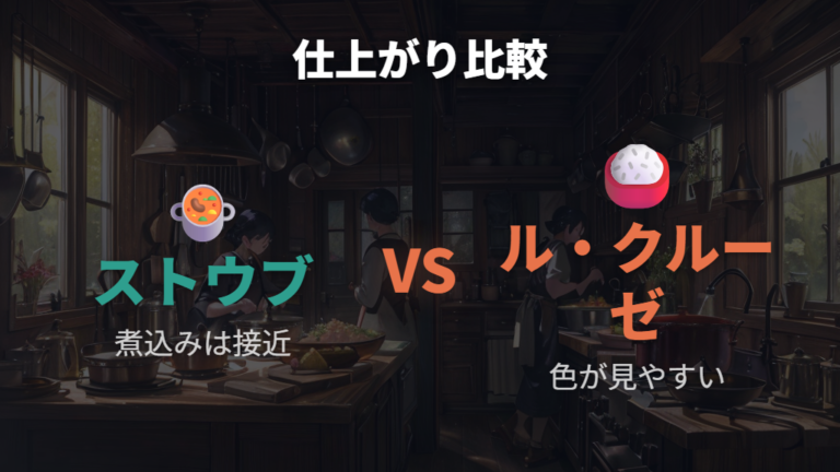 料理別の仕上がりの違いを煮込み・無水調理・炊飯で見る