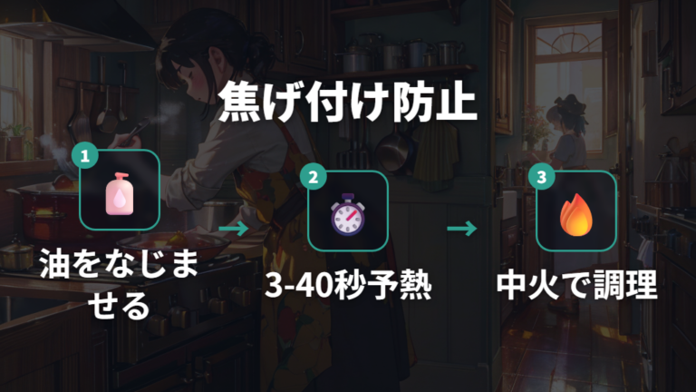 マイヤーの焦げ付きにくさは熱伝導と予熱で見る