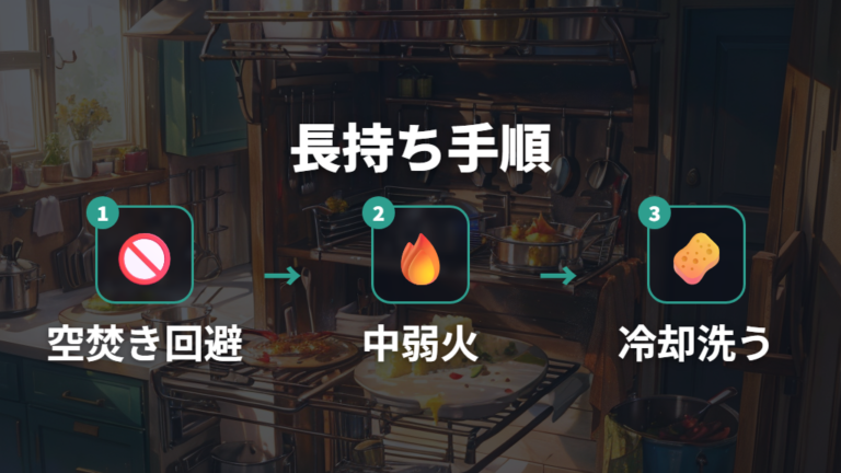 コーティングを長持ちさせる使い方で差を縮める