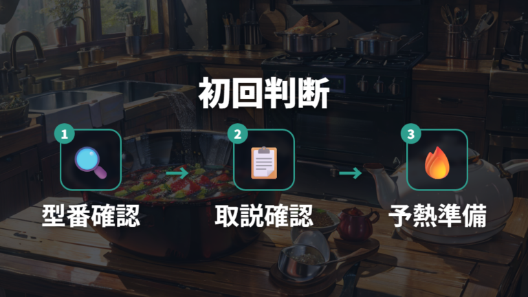 使い始めの油ならし方法は商品タイプで判断する
