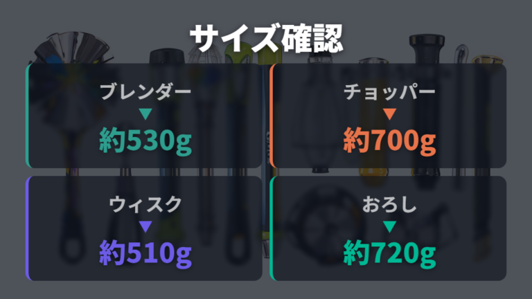 クイジナートのサイズと使用時間はコードレス機を中心に確認する