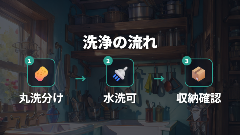 洗いやすさと収納性は毎日使うほど差が出る
