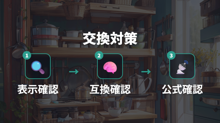 取っ手の別売りや交換可否は互換性も見る