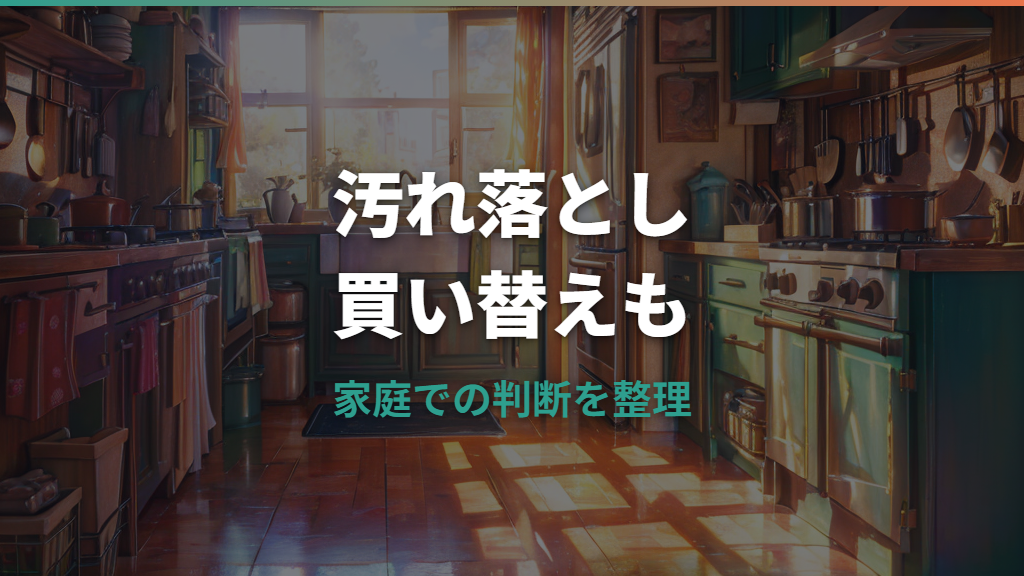 テフロンフライパンは復活できる？焦げ付き改善と買い替えサイン