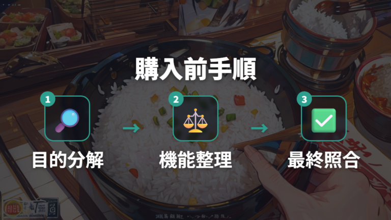 電気圧力鍋との違いを購入前チェック手順で整理する
