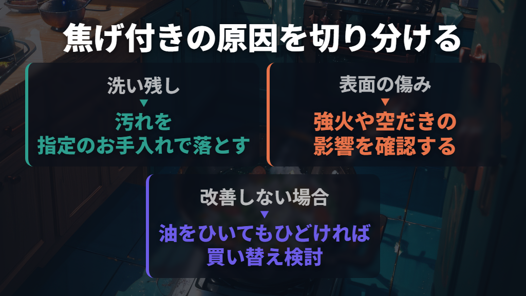 洗い残しとコーティングの傷みを分けて考える